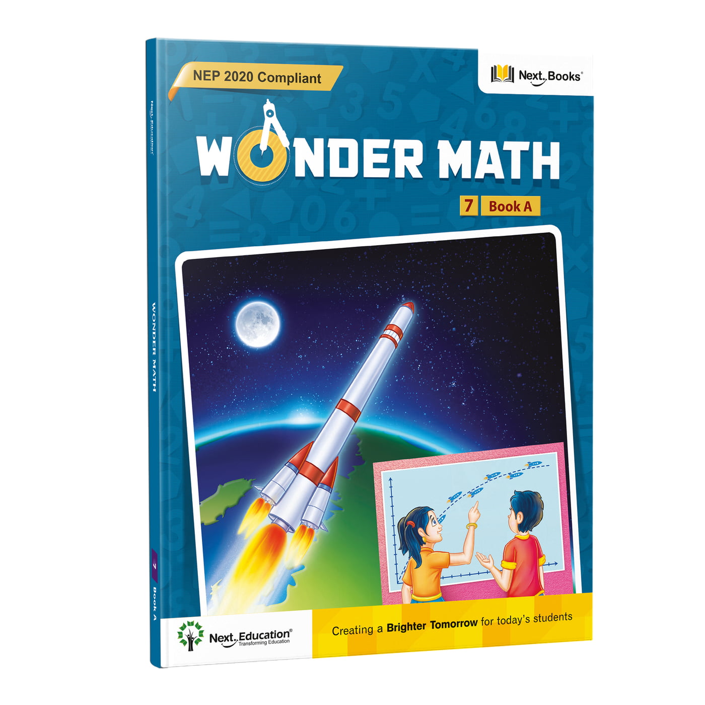 Wonder Math Level 7 Book A NEP Edition Next Education CBSE Math