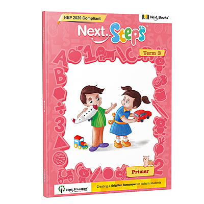 Next Steps - Primer - Term 1 To 3 With Activity Book - Nep 2020 Compliant