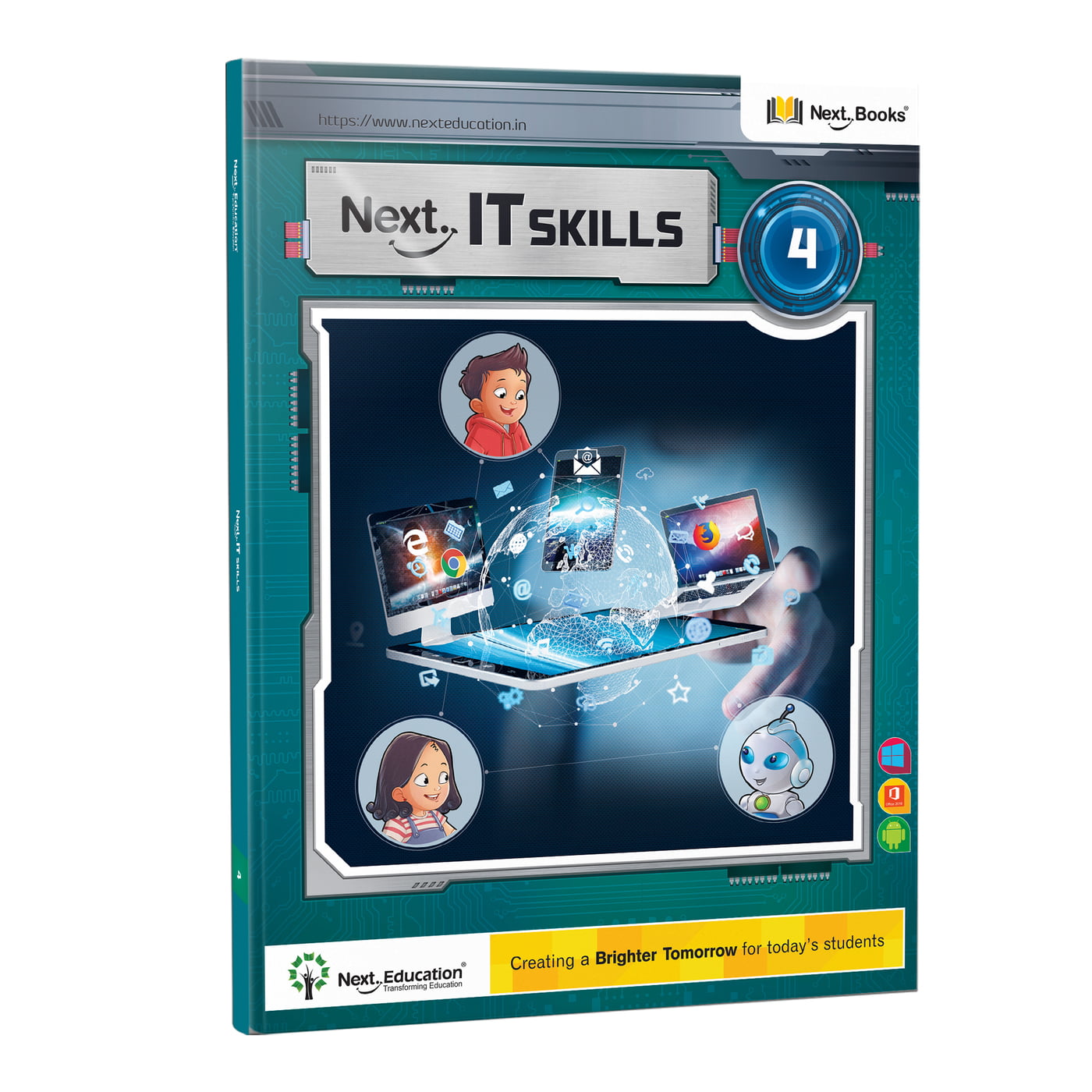 Buy Next IT Skills Computer TextBook for CBSE Class 4 / Level 4 ...
