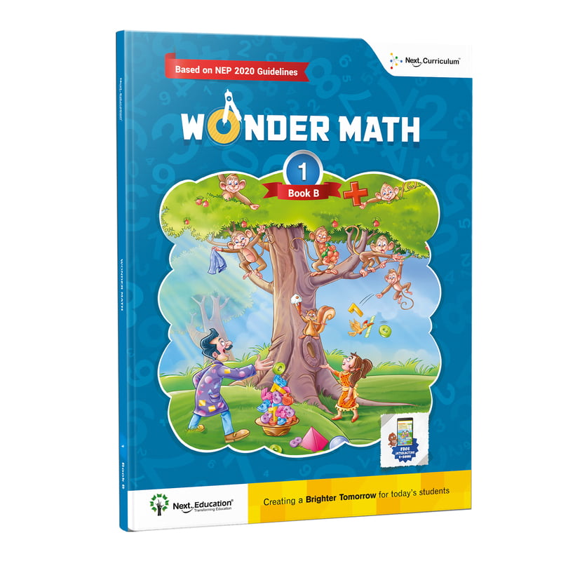 Wonder Math - Level 1 - Book B - NEP Edition