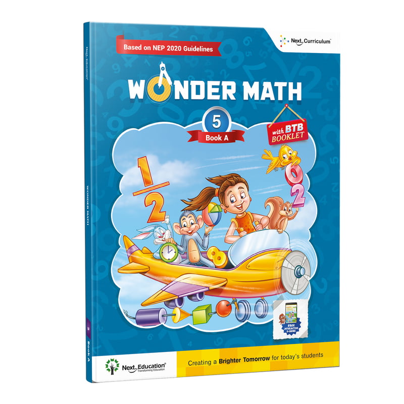 Wonder Math Level 5 Book A NEP Edition