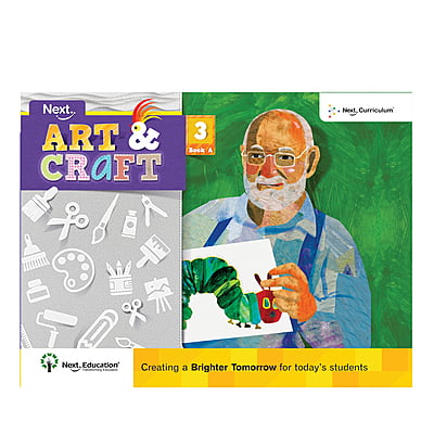 Art & Craft book for - Secondary School kids Class 3 / Level 3 (A + B)