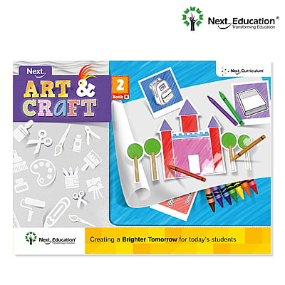 Art & Craft book for - Secondary School kids Class 2 / Level 2 (A + B)