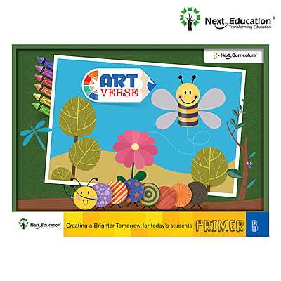 Artverse Art and craft book for Primer B - UKG