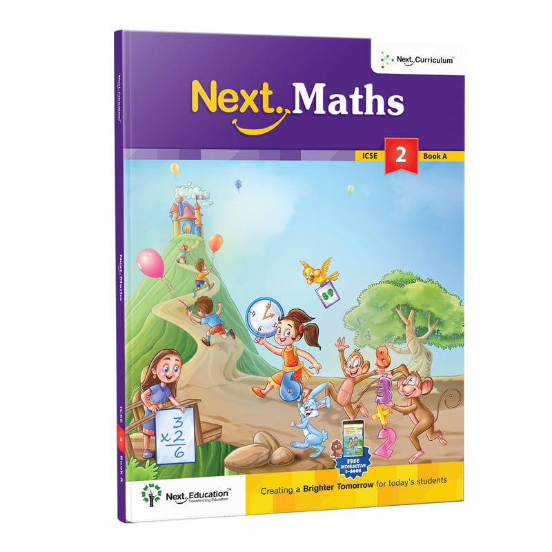 Next Maths - Secondary School ICSE book for 1st class / Level 12 Book A