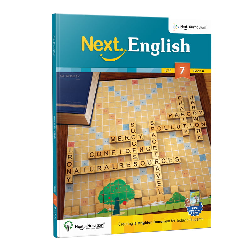 Next English  ICSE Textbook for  7th class / Level 7 Book A - Secondary School