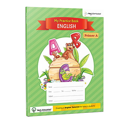 My Practice Book English for Primer A- LKG