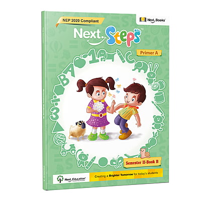 Next Steps Semester - Primer A - Set of 4 with Activity Book - NEP 2020 Compliant