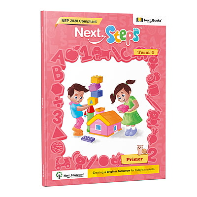 Next Steps - Primer - Term 1 To 3 With Activity Book - Nep 2020 Compliant