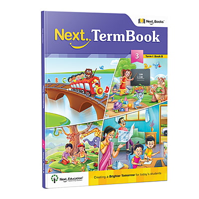 Next Term 1 Book combo WorkBook with Maths, English and EVS for class 3 / level 3 Book B