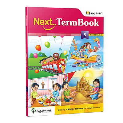 Next Term 3 Book combo Text book with Maths, English and EVS for class 5 / level 5 Book A