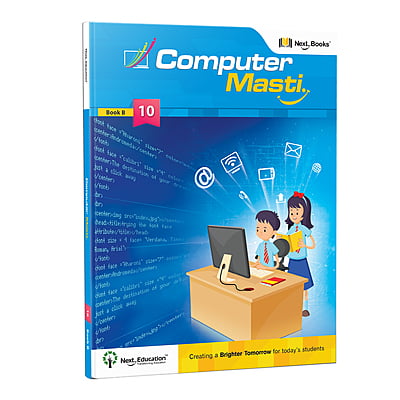 Computer Science Textbook CBSE For Class 10 / Level 10 -Book B Prepared by IIT Bombay & - Computer Masti