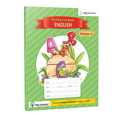 My Practice Book English for Primer A- LKG