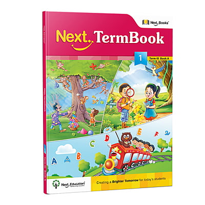 Next Term 3 Book combo Text book with Maths, English and EVS for class 1 / level 1 Book A