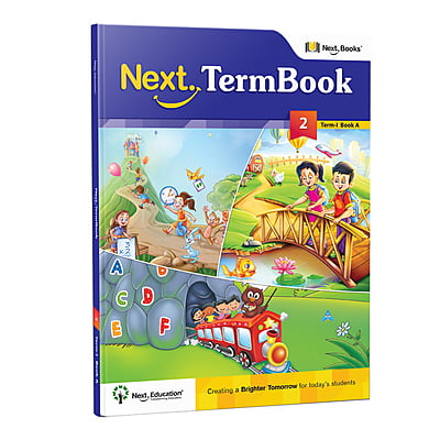 Next Term 1 Book combo Text book with Maths, English and EVS for class 2 / level 2 Book A