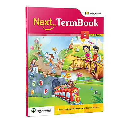 Next Term 3 Book combo Text book with Maths, English and EVS for class 2 / level 2 Book A