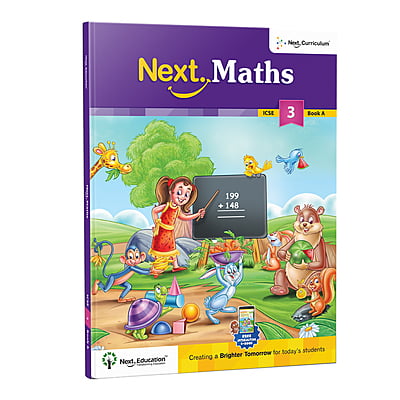 Next Maths - Secondary School ICSE book for 3rd class / Level 3 Book A