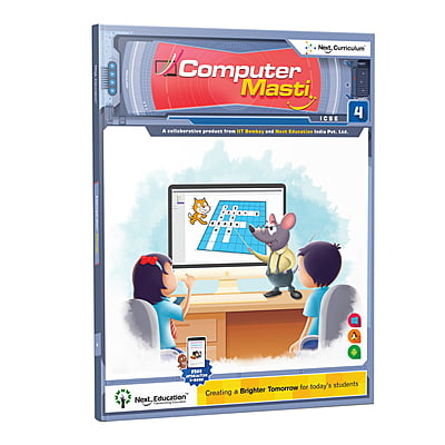 Computer Science Textbook ICSE For Class 4 / Level 4 Prepared by IIT Bombay & - Computer Masti