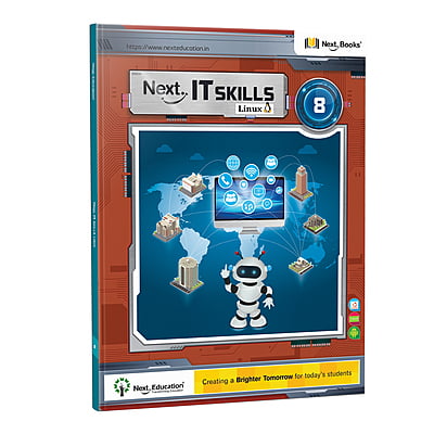 Next IT Skills Linux Computer Science Textbook for CBSE for - Secondary School Level 8 / Class 8