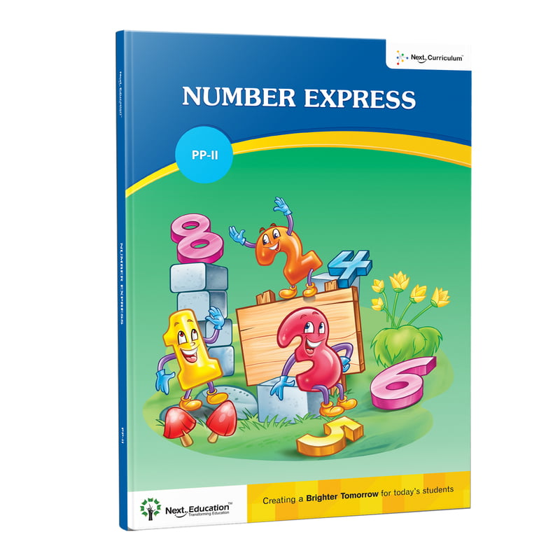 PP II Number Express by Next Education | Number book for PP II