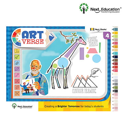 Artverse Level 4 /class 4 Book with Craft material
