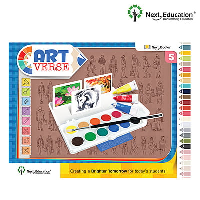 Artverse Level 5 /class 5 Book with Craft material