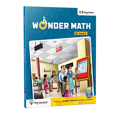 Wonder Math WorkBook for CBSE class 8 Book A Secondary school