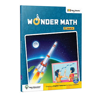 Wonder Math TextBook for CBSE class 7 Book A Secondary school