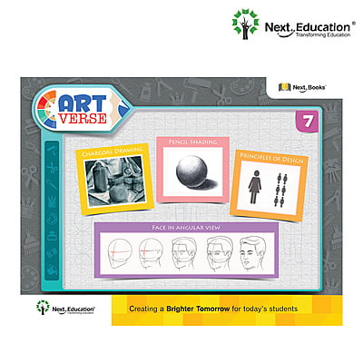 Artverse Art and craft book for class 7 / Level 7