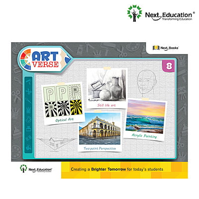 Artverse Art and craft book for class 8 / Level 8