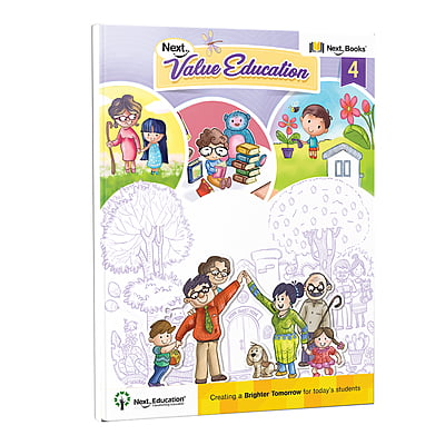 Next Value Education CBSE book for 4th class - Secondary School