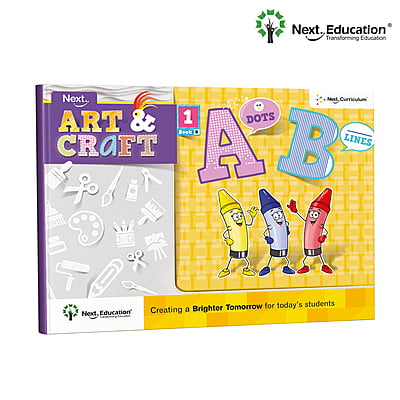 Next Art & Craft - Level 1 - Book B | Art And Craft Book for Class 1