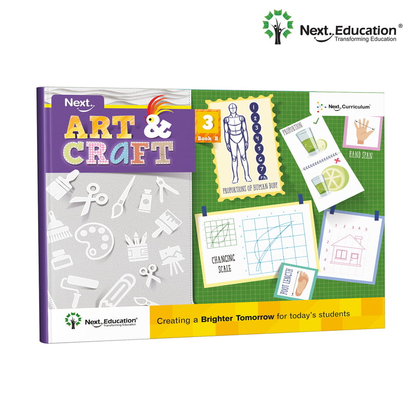 Next Art & Craft - Level 3 - Book B | Art And Craft Book for Class 3