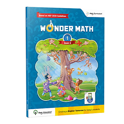 Wonder Math WorkBook for - Secondary School CBSE 1st class / Level 1 Book B New Education Policy (NEP) Edition