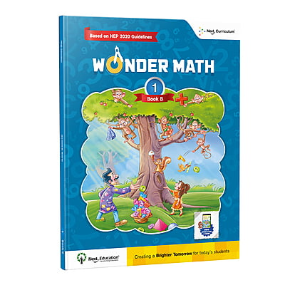 Wonder Math WorkBook for - Secondary School CBSE 1st class / Level 1 Book B New Education Policy (NEP) Edition Wonder Math WorkBook for - Secondary School CBSE 1st class / Level 1 Book B New Education Policy (NEP) Edition