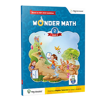 Wonder Math WorkBook for - Secondary School CBSE 2nd class / Level 2 Book B New Education Policy (NEP) Edition