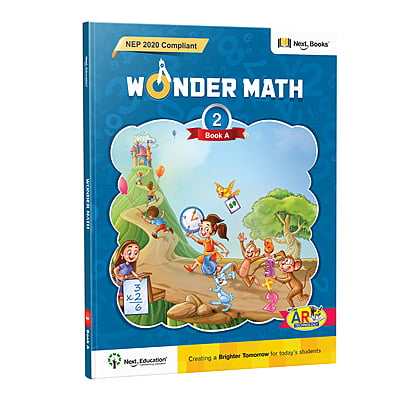 Wonder Maths Class 2 book A - NEP Edition  | CBSE Maths Textbook for Class 1 Book A by Next Education
