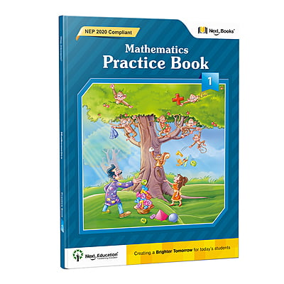 Next Term Book - Maths - Level 1 - Practice Book | CBSE Maths Term Book for class 1 by Next Education