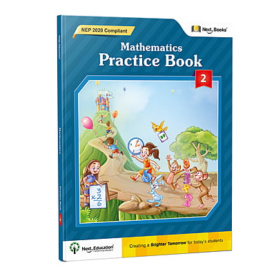 Next Term Book - Maths - Level 2 - Practice Book | CBSE Maths Term Book for class 2 by Next Education