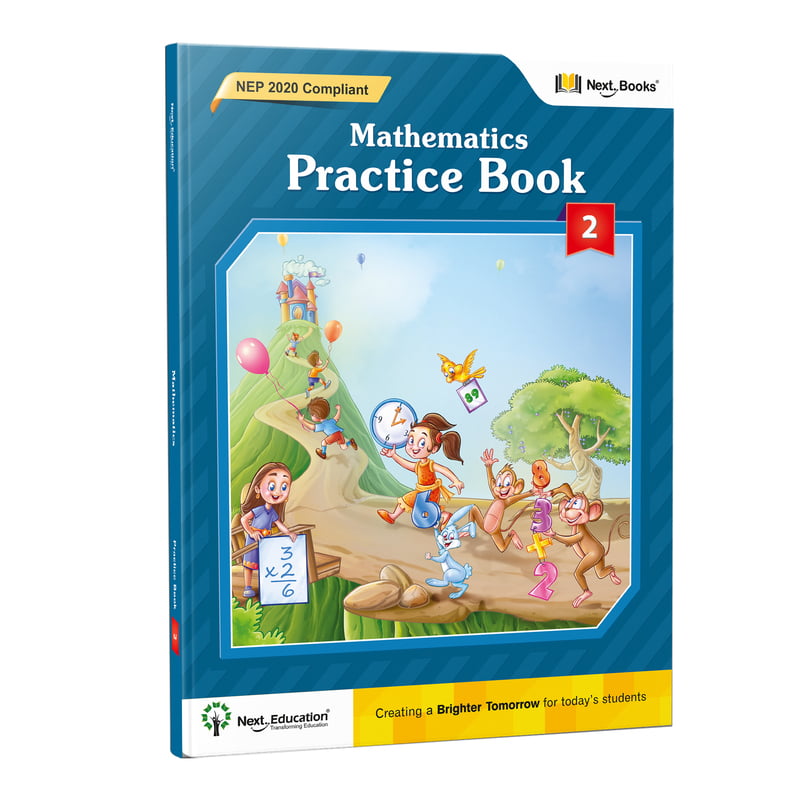 Next Term Book - Maths - Level 2 - Practice Book | CBSE Maths Term Book for class 2 by Next Education