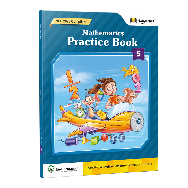 Next Term Book - Maths - Level 5 - Practice Book | CBSE Maths Term Book for class 5 by Next Education
