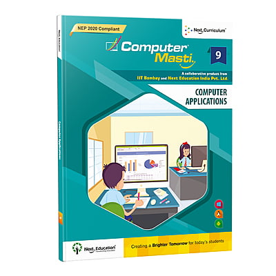 Cass 9 Computer Applications Book - NCERT CBSE Syllabus,Computer Masti Level 9 Textbook - CA | Next Education