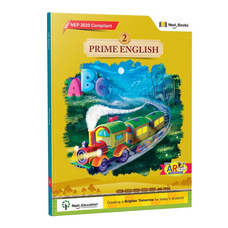 Prime English 2 - NEP Edition | Next Education CBSE Class 2 English Book (Grammar, Story, Language)
