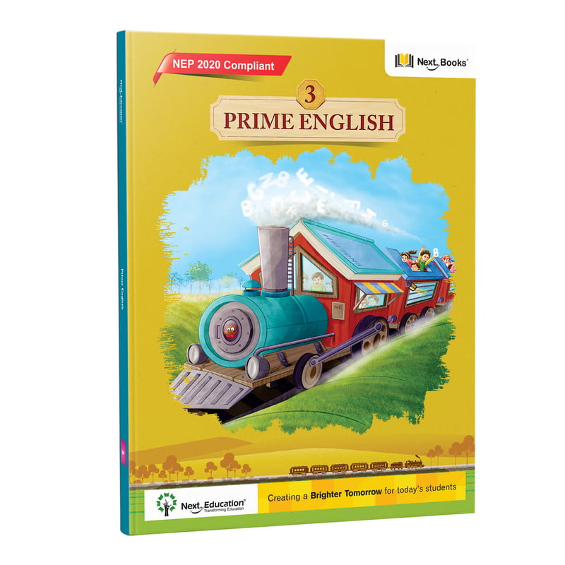 Prime English 3 - NEP Edition | Next Education CBSE Class 3 English Book (Grammar, Story, Language)