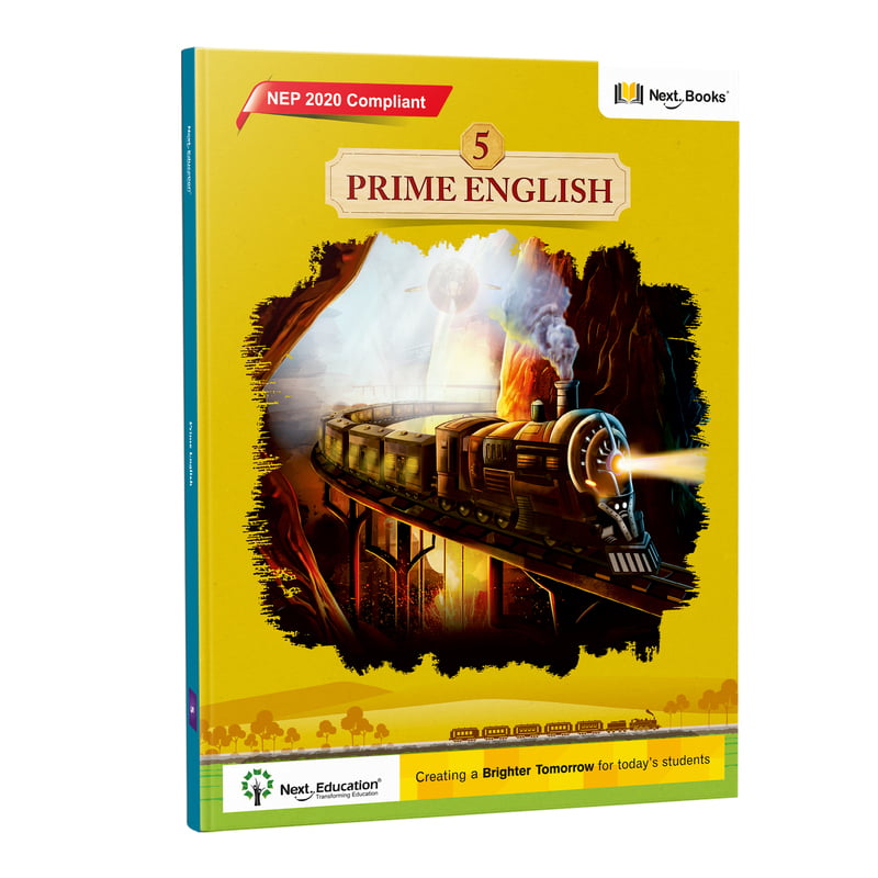 Prime English 5 - NEP Edition | Next Education CBSE Class 5 English Book (Grammar, Story, Language)