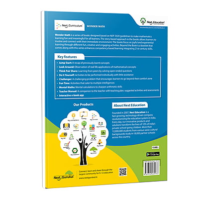 Wonder Math - Level 1 - Book B - NEP Edition Wonder Math - Level 1 - Book B - NEP Edition