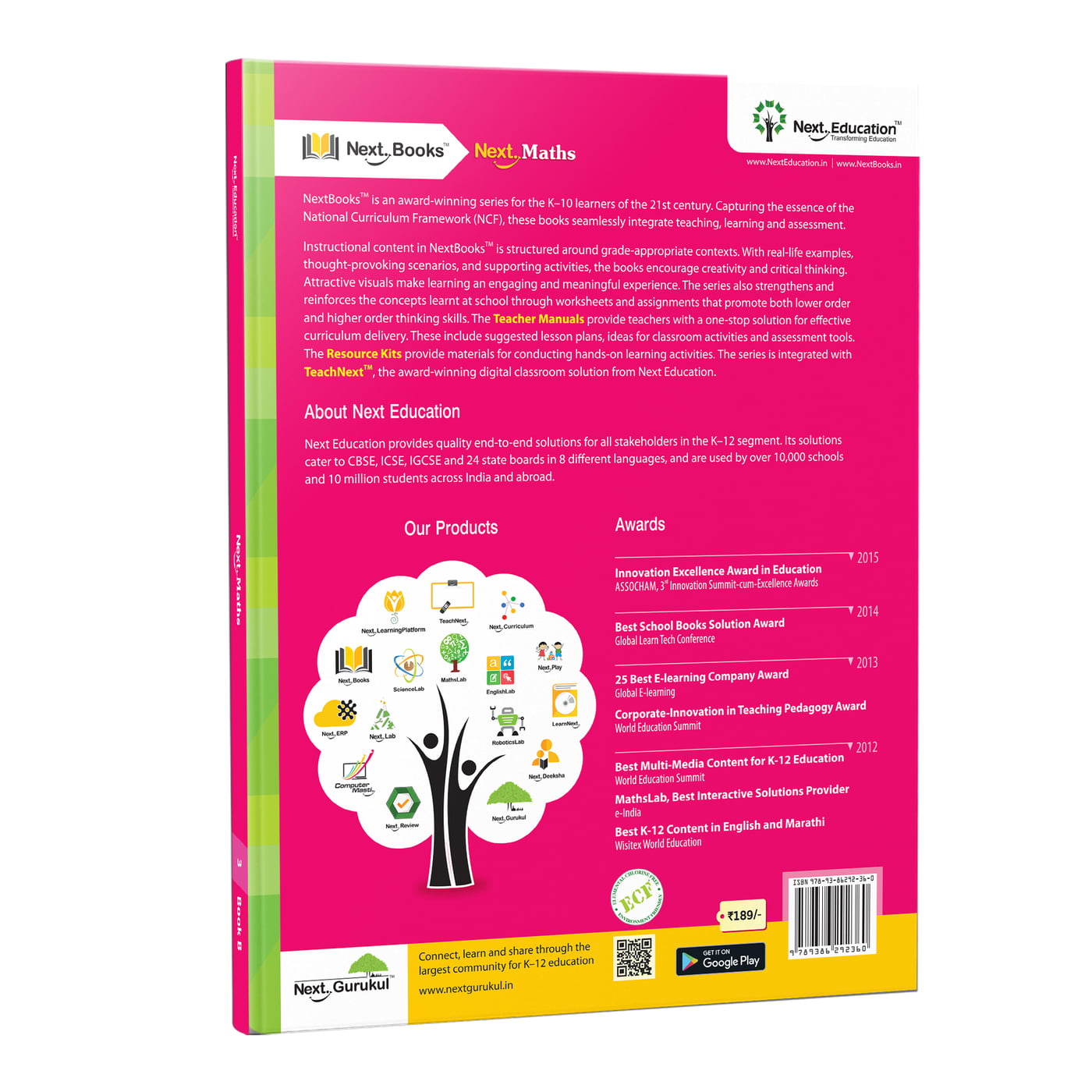 Next Maths - Secondary School CBSEText book for class 3 Book B Next Maths - Secondary School CBSEText book for class 3 Book B