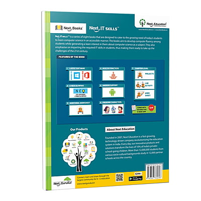 Next IT Skills Computer TextBook for CBSE Class 4 / Level 4 - Secondary School