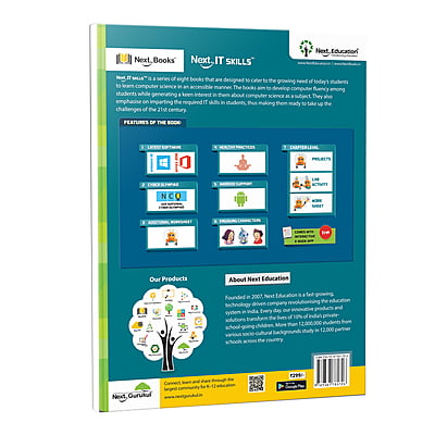 Next IT Skills Computer TextBook for CBSE Class 7 / Level 7 Secondary School