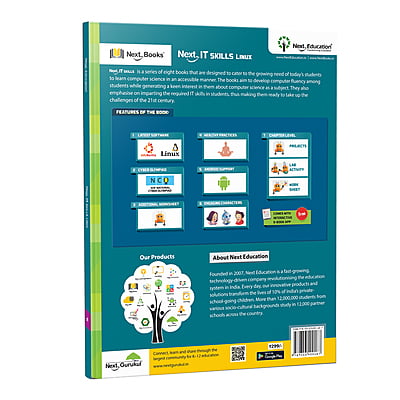 Next IT Skills Linux Computer Science Textbook for CBSE for - Secondary School Level 6 / Class 6